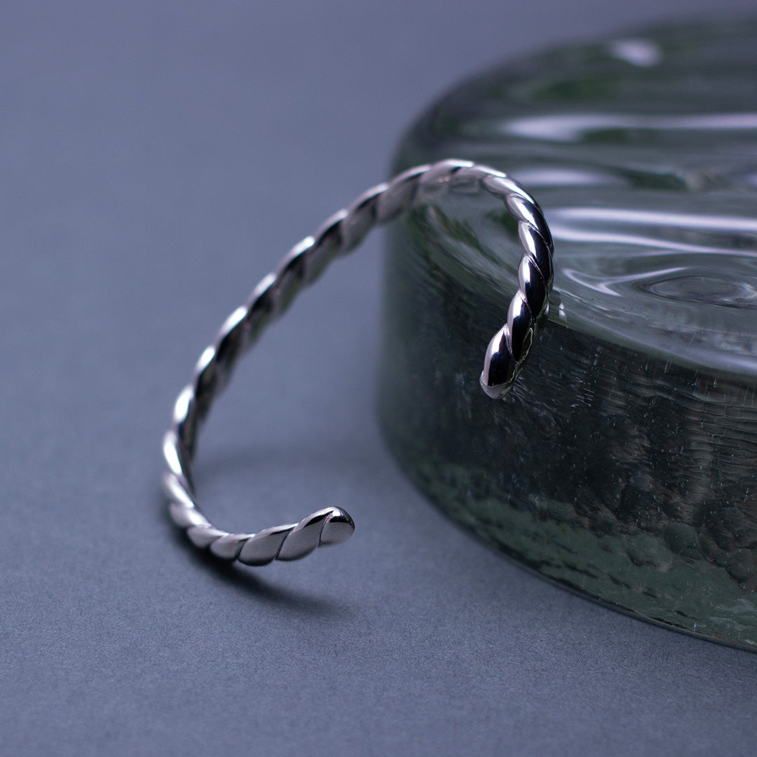Wide Twist Bangle SV925 ワイドツイスト バングル シルバー