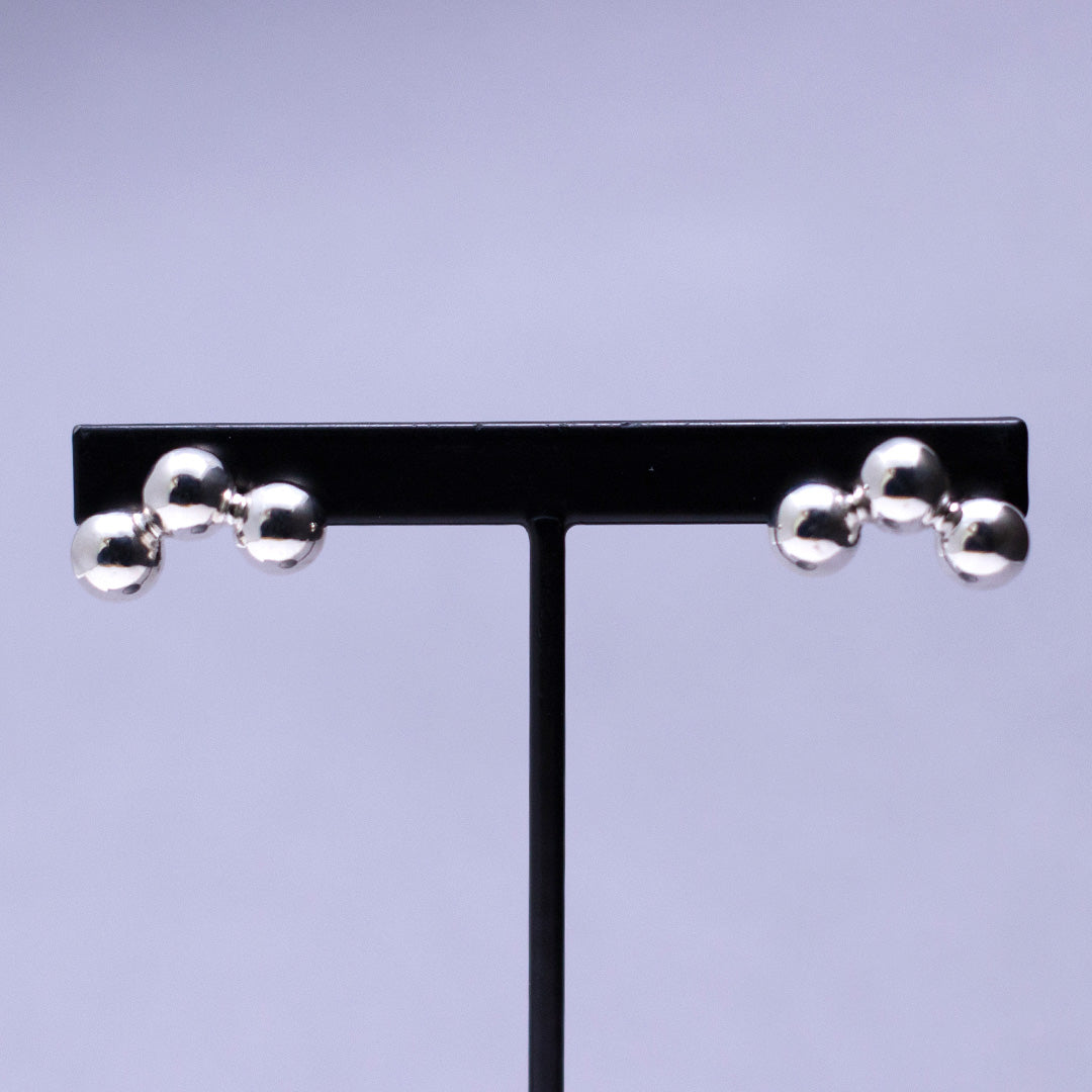 3Dot Pierced Earrings SV925 3ドットピアス シルバー