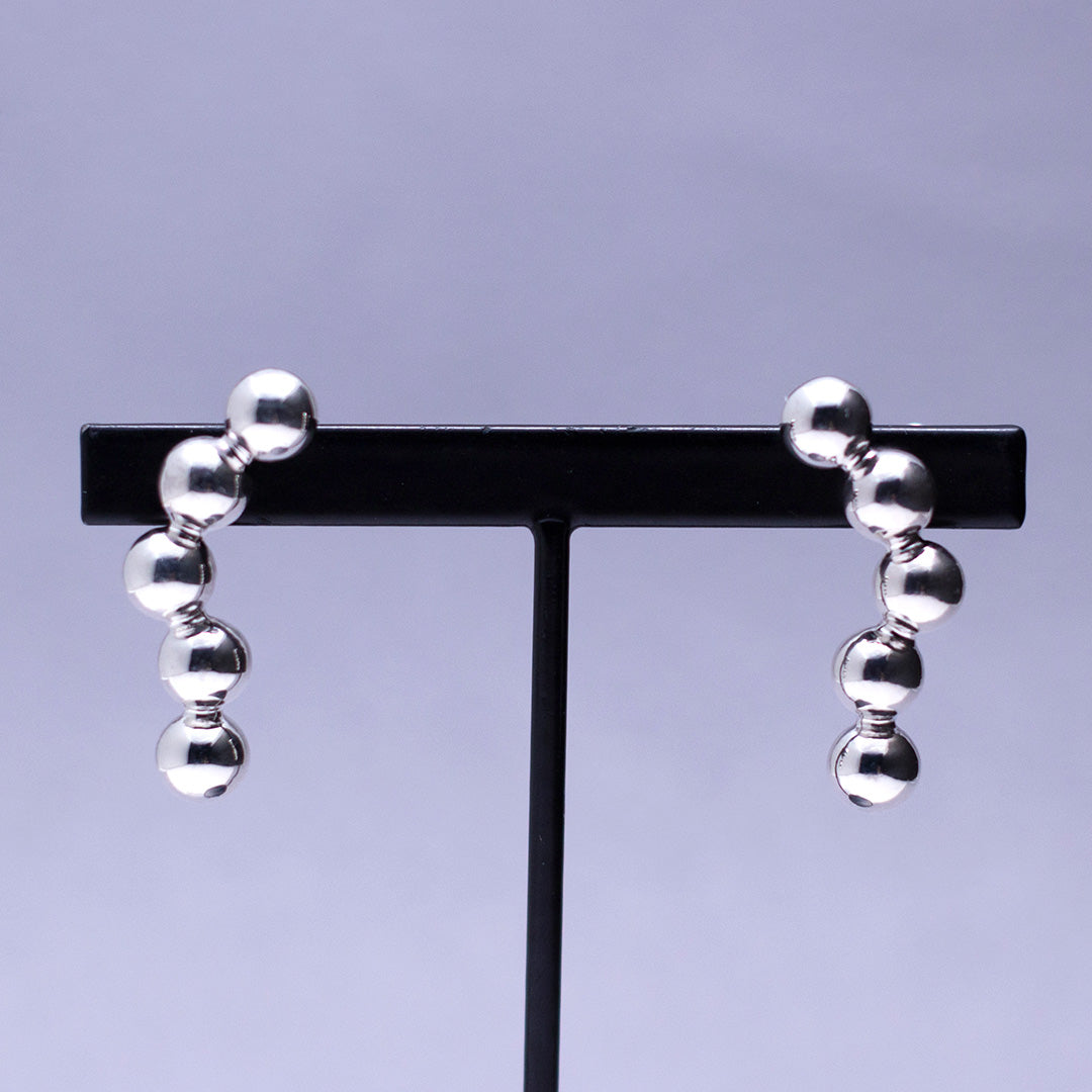 3Dot Pierced Earrings SV925 5ドットピアス シルバー