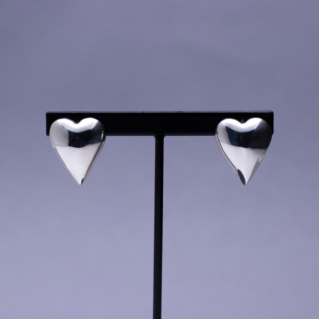 Heart Pierced Earrings SV925 ハートピアス シルバー
