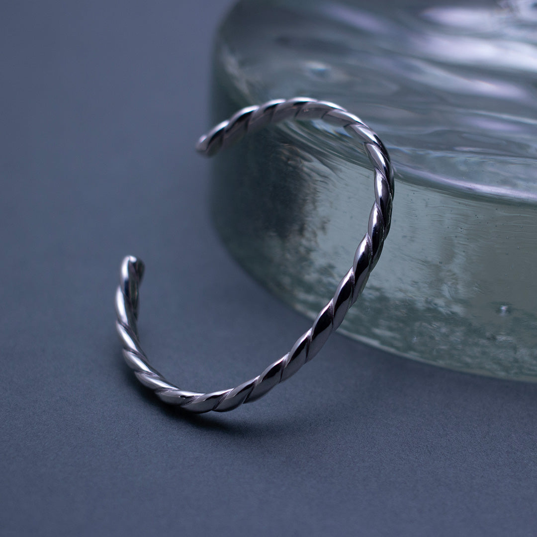 Wide Twist Bangle SV925 ワイドツイスト バングル シルバー
