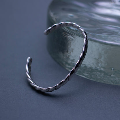 Wide Twist Bangle SV925 ワイドツイスト バングル シルバー