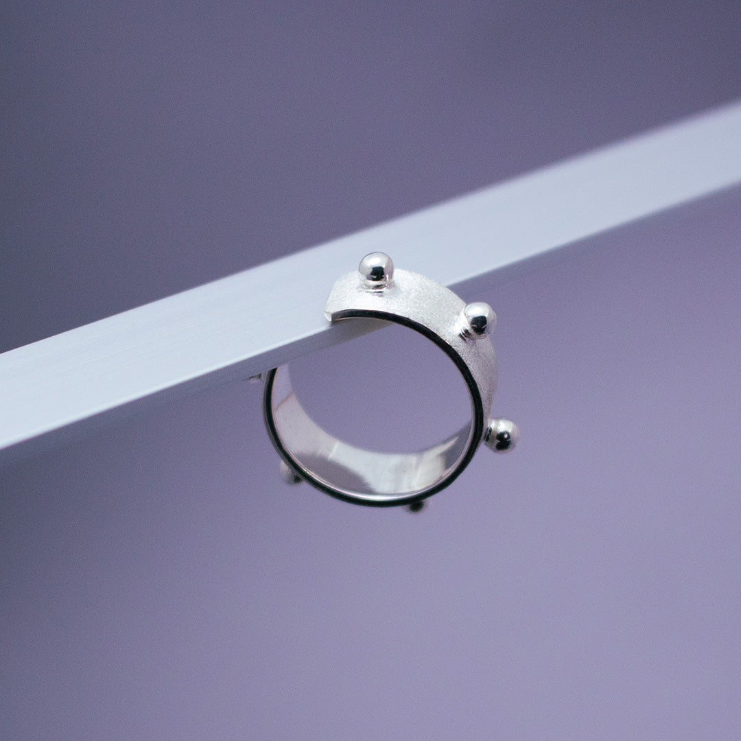 Wide Dot Earcuff SV925 ワイドドット イヤーカフ シルバー