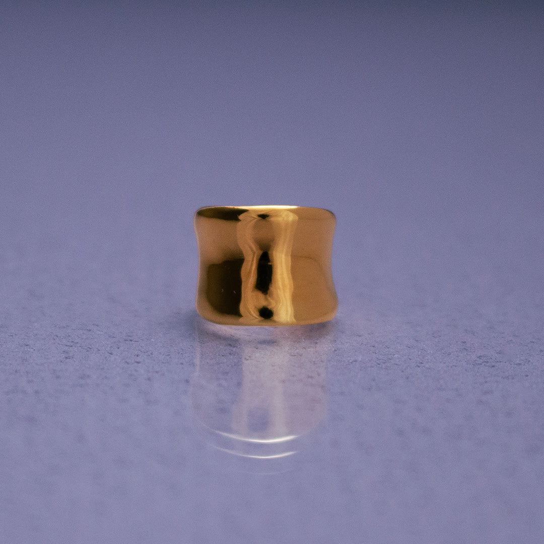 Wide Earcuff K18GP ワイド イヤーカフ ゴールド