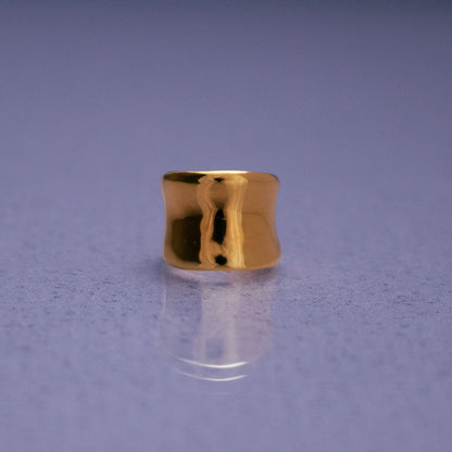 Wide Earcuff K18GP ワイド イヤーカフ ゴールド