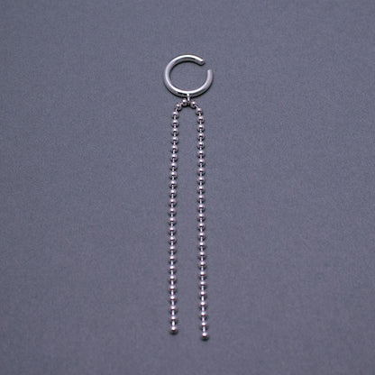 Ball Chain Earcuff SV925 ボールチェーン イヤーカフ シルバー