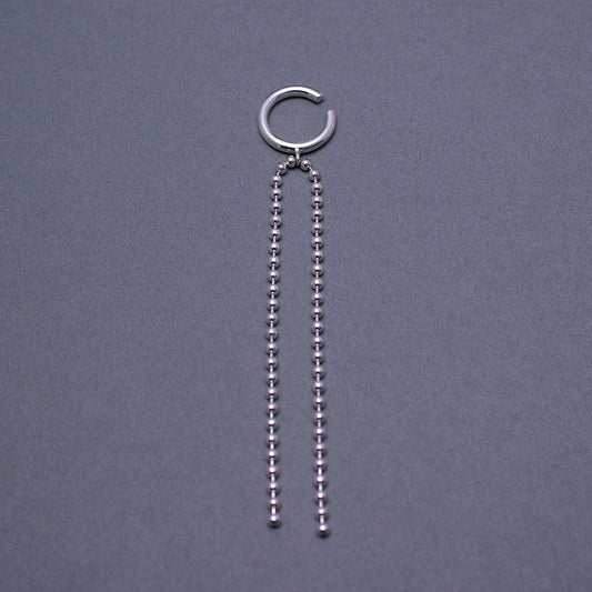 Ball Chain Earcuff SV925 ボールチェーン イヤーカフ シルバー