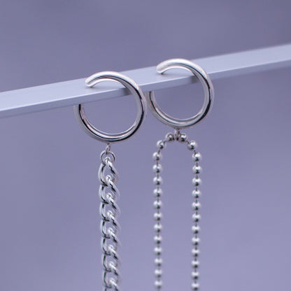 Ball Chain Earcuff SV925 ボールチェーン イヤーカフ シルバー