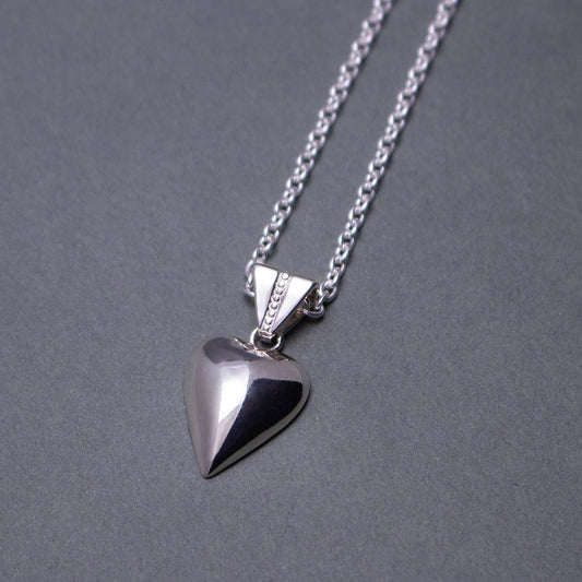 Heart Pendant Necklace SV925 ハートペンダント ネックレス シルバー