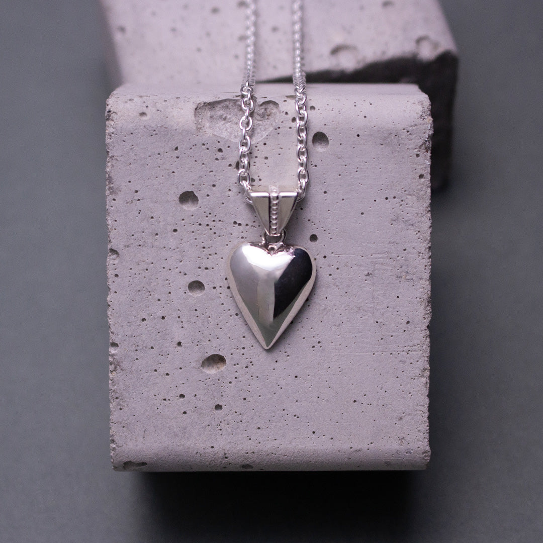 Heart Pendant Necklace SV925 ハートペンダント ネックレス シルバー