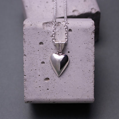 Heart Pendant Necklace SV925 ハートペンダント ネックレス シルバー
