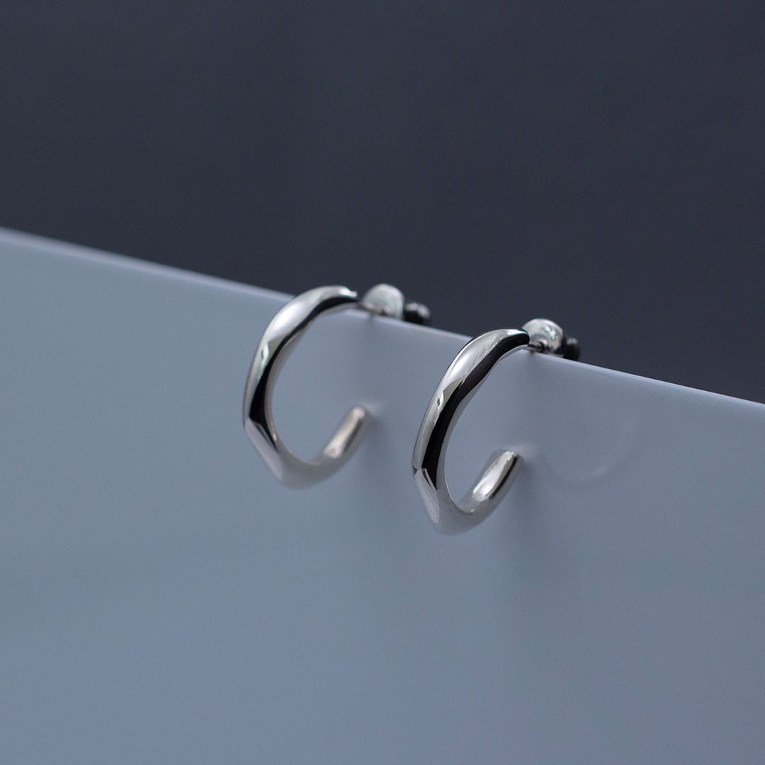 Wavy Pierced Earrings/S size SV925 ウェイビーピアス/Sサイズ シルバー