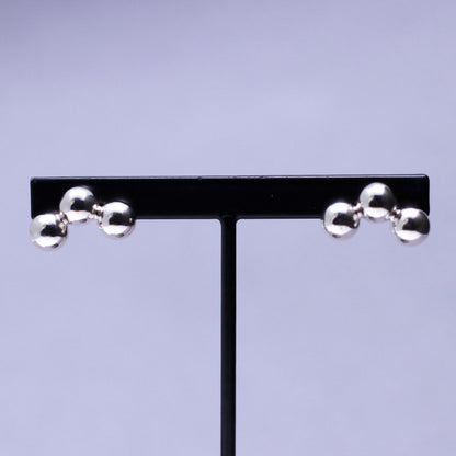 3Dot Pierced Earrings SV925 3ドットピアス シルバー