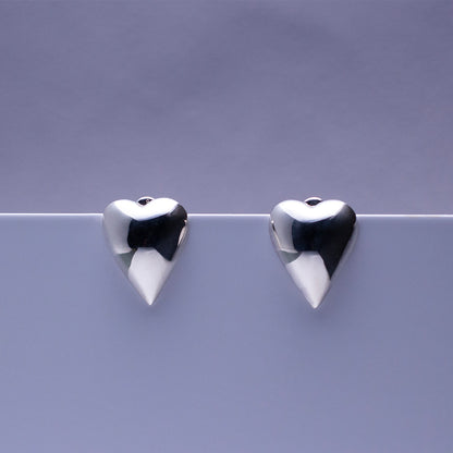 Heart Pierced Earrings SV925 ハートピアス シルバー