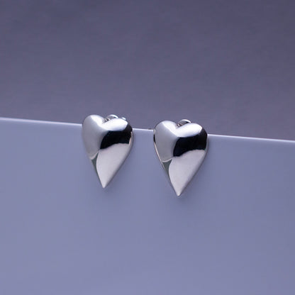 Heart Pierced Earrings SV925 ハートピアス シルバー