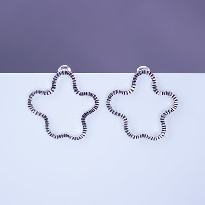 Wind & Cloud Pierced Earrings (single) SV925 ウィンドアンドクラウド ピアス シルバー