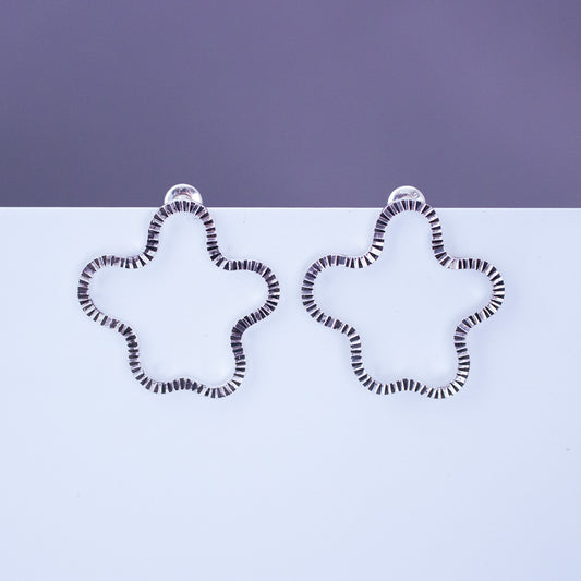 Wind & Cloud Pierced Earrings (single) SV925 ウィンドアンドクラウド ピアス シルバー