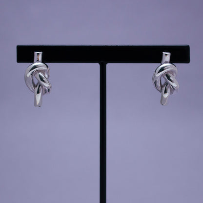 Knot Pierced Earrings SV925 ノットピアス シルバー