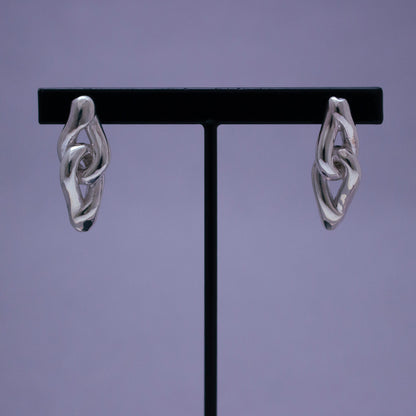 Chain Pierced Earrings SV925 チェーンピアス シルバー