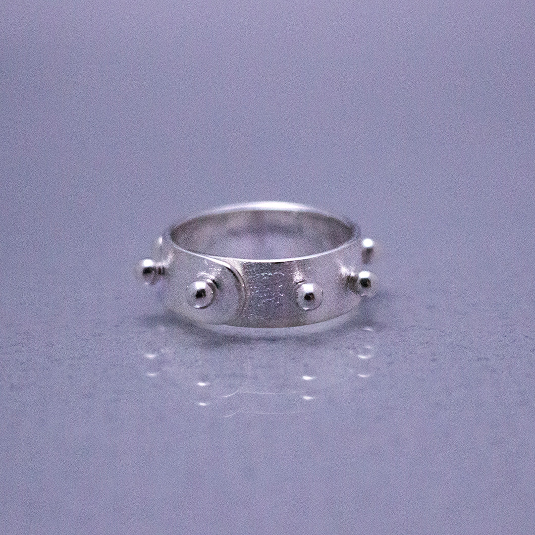 Wide Dot Ring SV925 ワイドドット リング シルバー