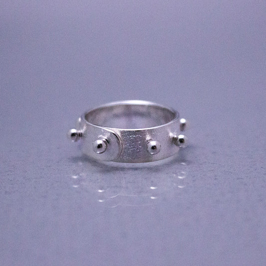Wide Dot Ring SV925 ワイドドット リング シルバー
