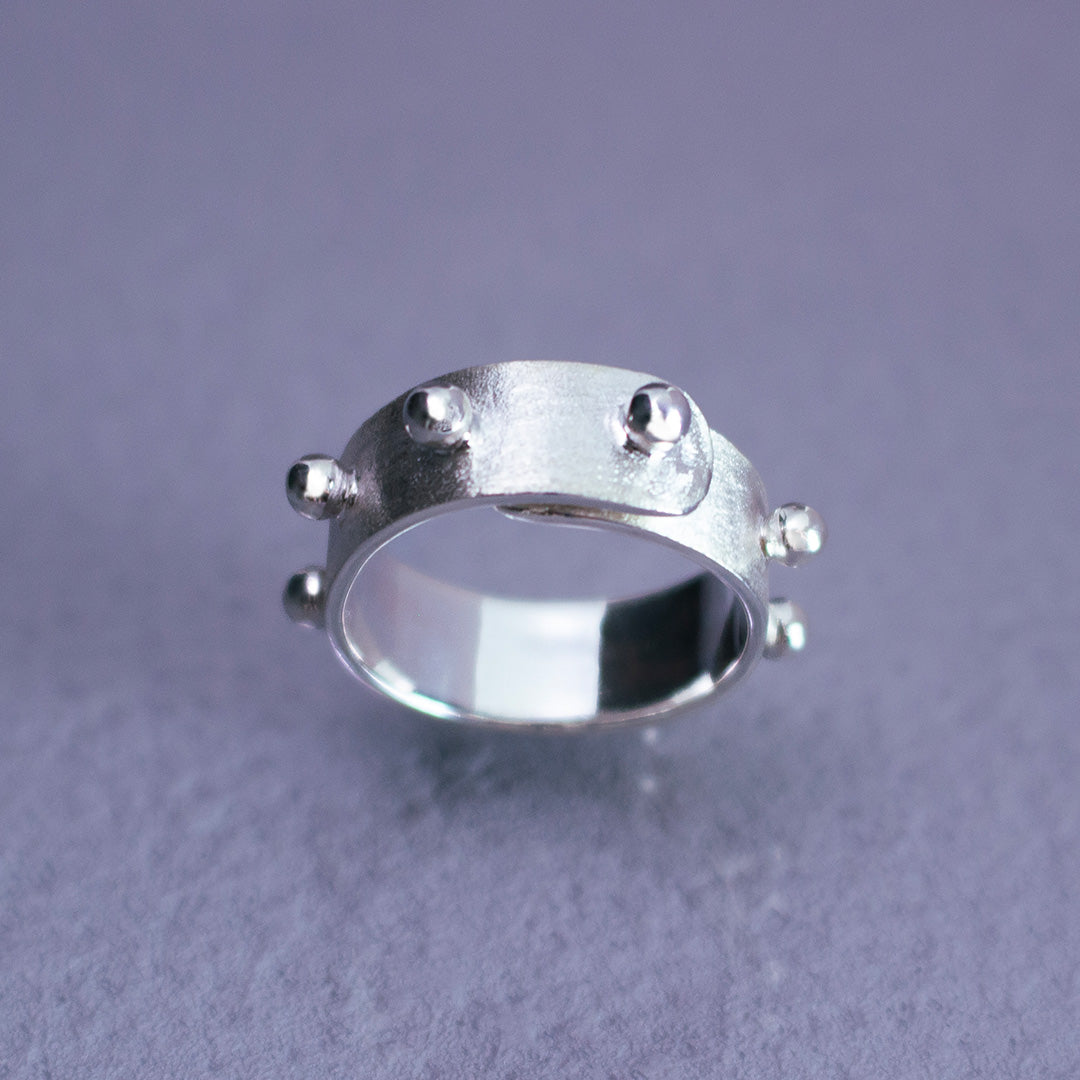 Wide Dot Ring SV925 ワイドドット リング シルバー