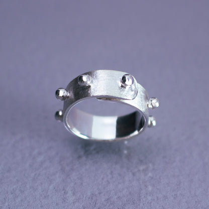 Wide Dot Ring SV925 ワイドドット リング シルバー