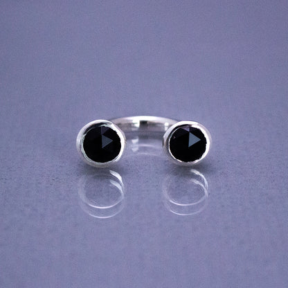 Bonbon Ring SV925 ボンボンリング シルバー 天然石 onyx オニキス